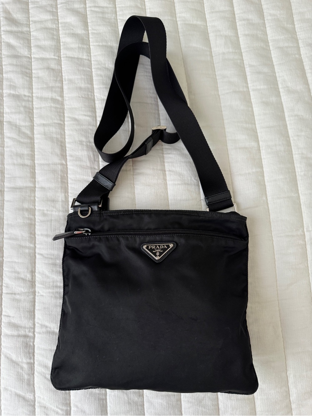 Prada nylon crossbody bag